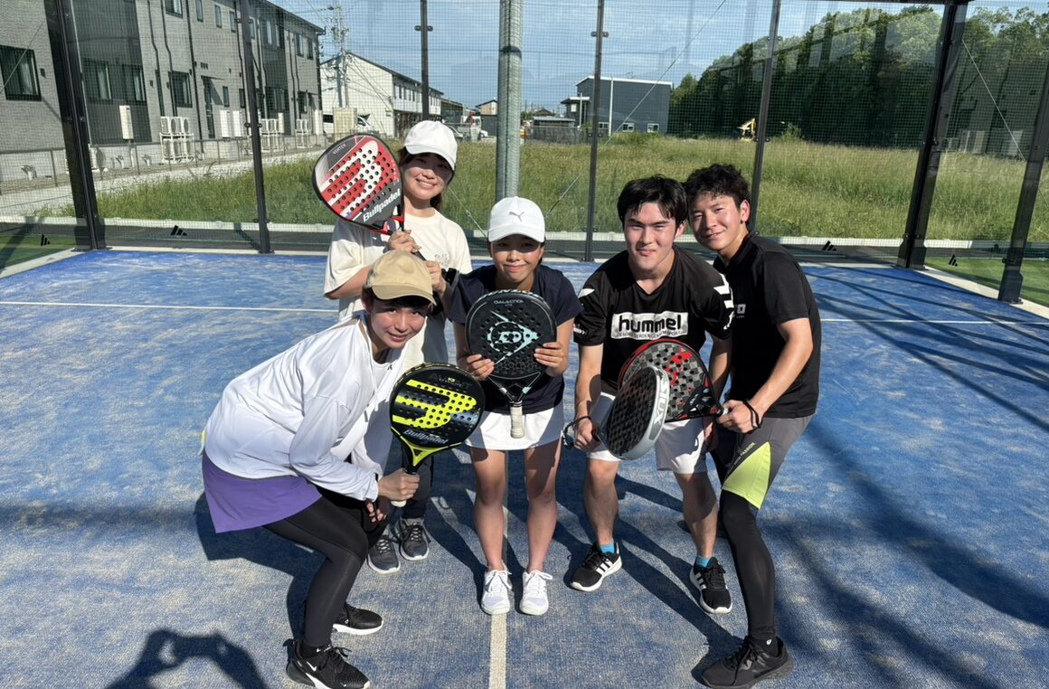 ＜新感覚スポーツ!＞パデル体験講座