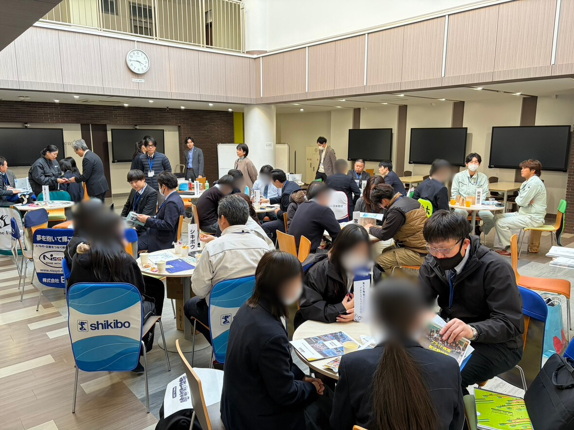 企業との出会いカフェ in 鈴鹿高等学校